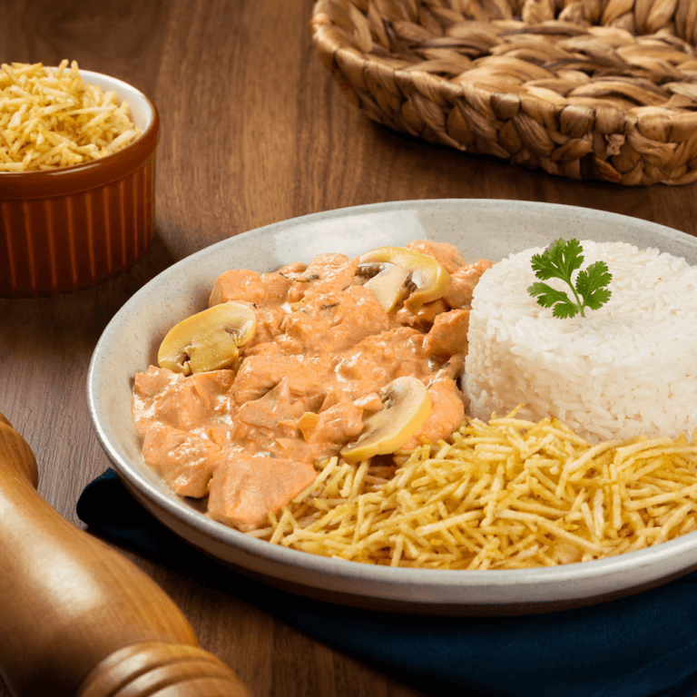 Strogonoff de Frango