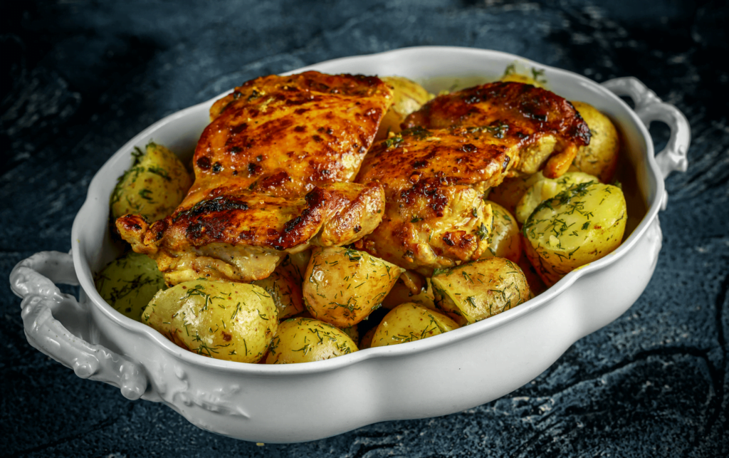 Filé de frango com batata