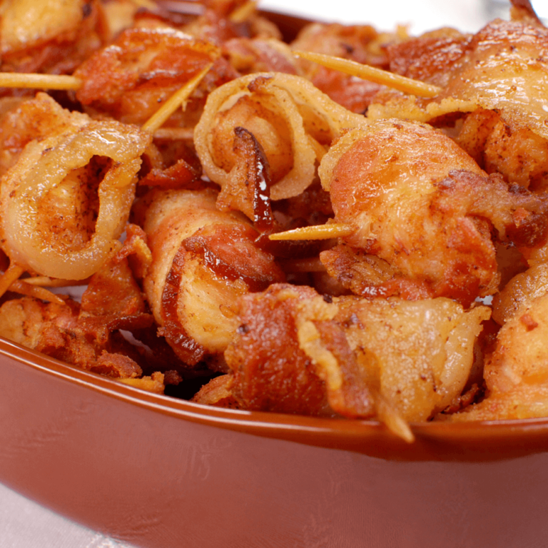 Enrolado de Frango com Bacon