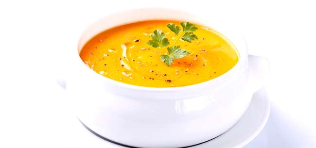 Sopa de Abobora com Frango Sopa de Abobora com Frango