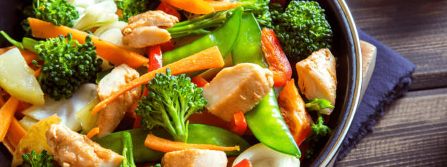 Frango com Legumes Frango com Legumes