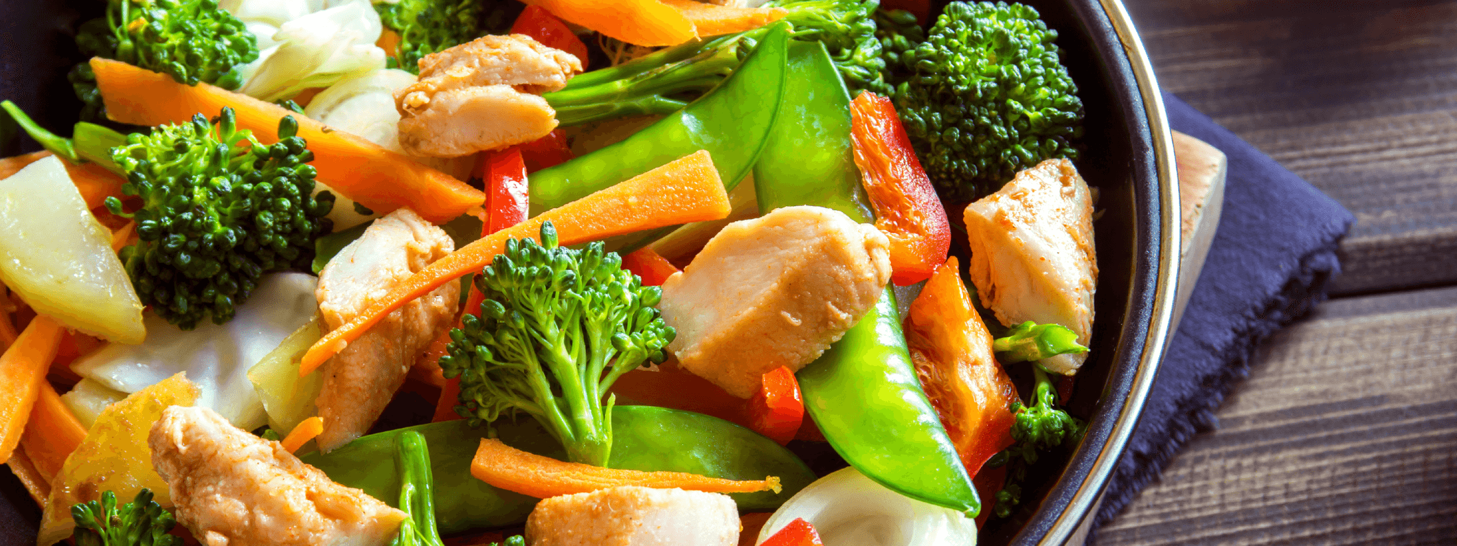 Frango com Legumes Frango com Legumes