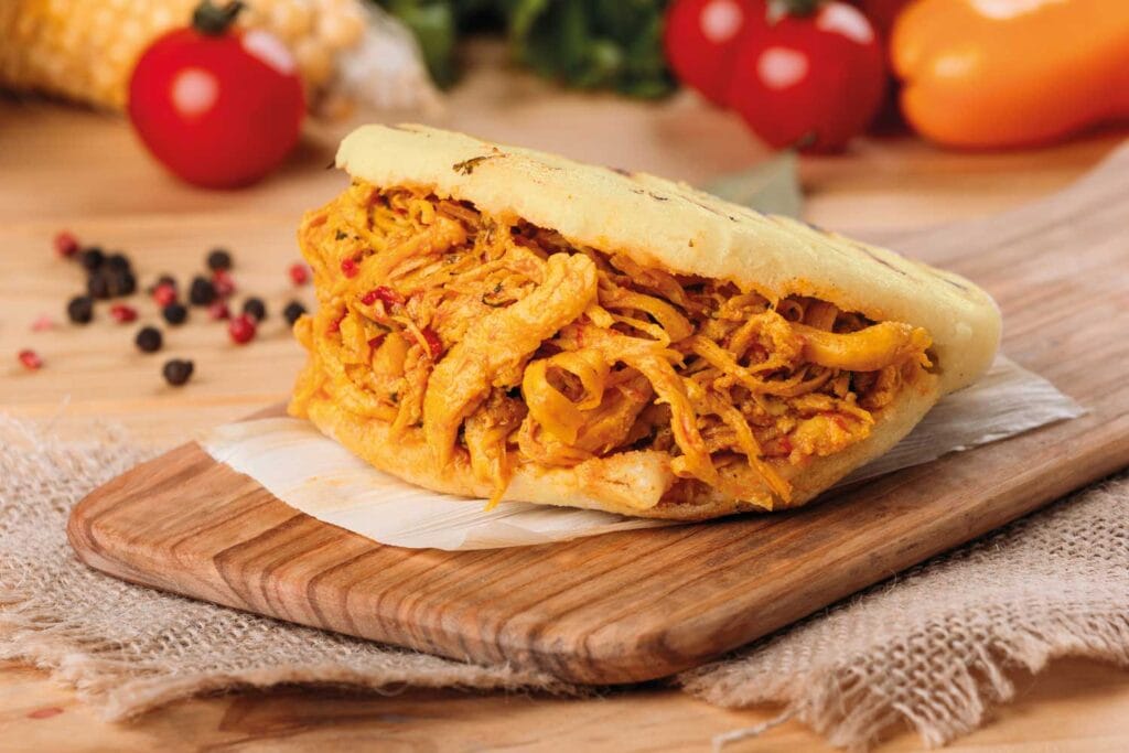 Pão de Milho Recheado