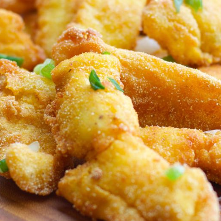 Tirinhas de Frango com Limão