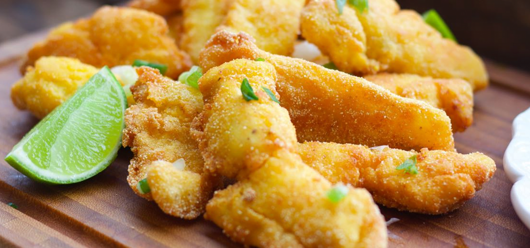 Tirinhas de Frango com Limão Tirinhas de Frango com Limão