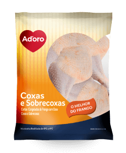 Coxas e Sobrecoxas de frango Ad'oro