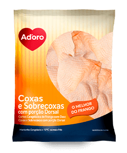 Coxas e Sobrecoxas Dorsal Ad'oro