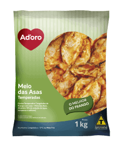 Temperados Congelados Meio das Asas Ad'oro