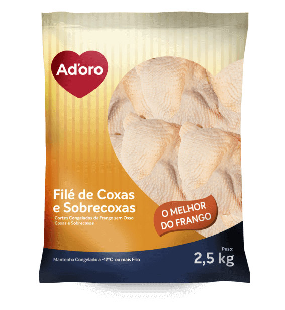 Filé de Coxas e Sobrecoxas Ad'oro