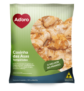 Temperado congelado - Coxinhas das asas Ad'oro Temperado congelado - Coxinhas das asas Ad'oro