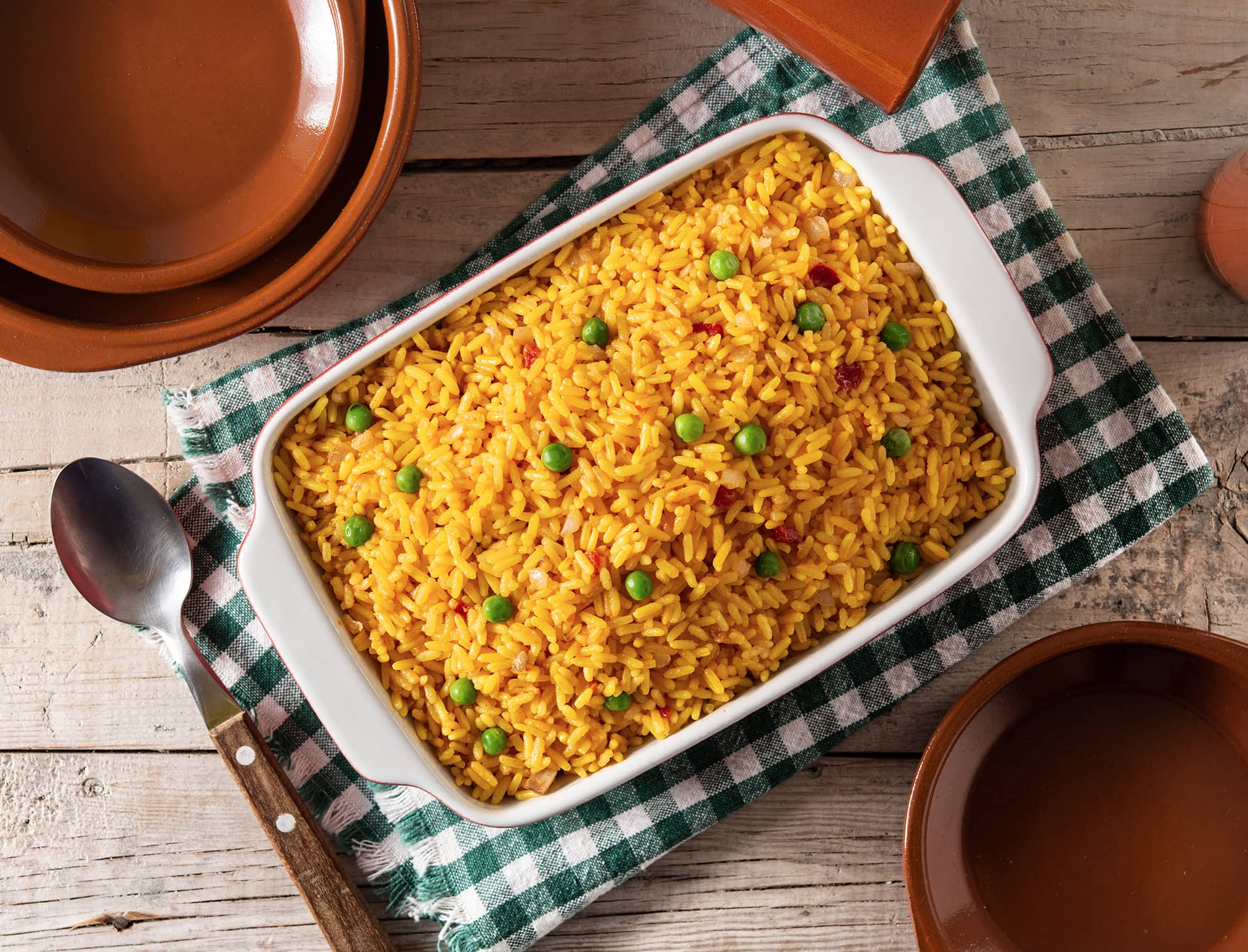 Arroz cremoso de forno para a ceia de Natal Arroz cremoso de forno para a ceia de Natal