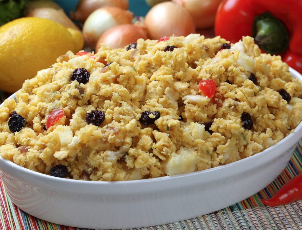 Farofa de bacon deliciosa para o Natal