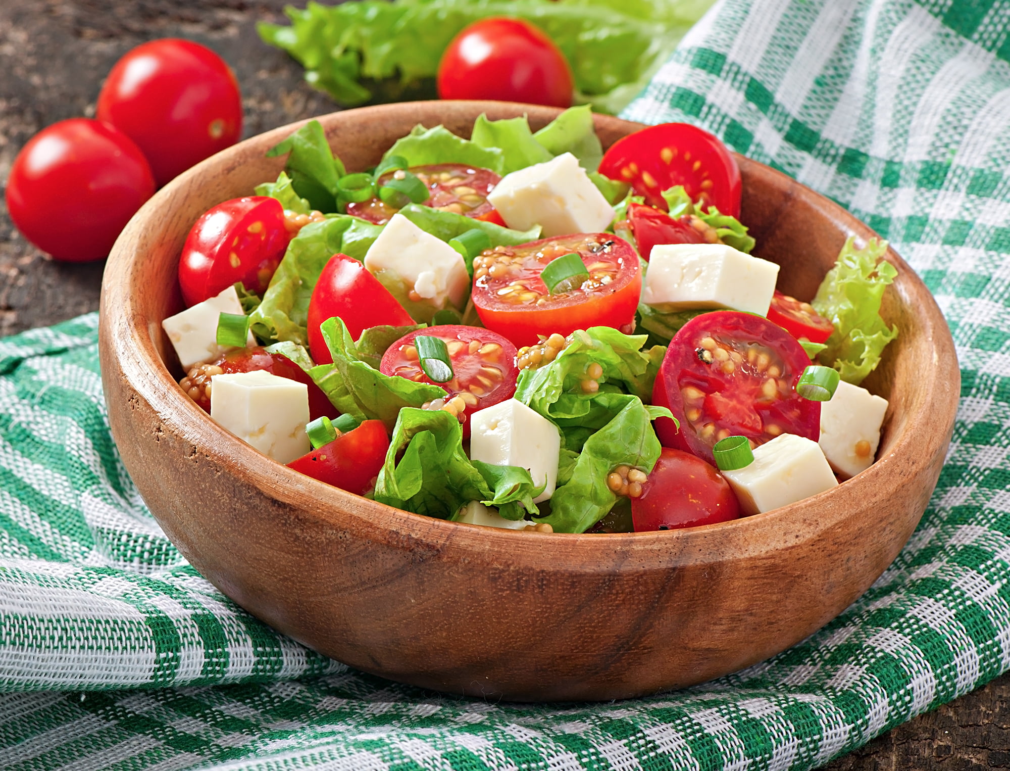 Salada de Natal para servir com a Ave Millenium Salada de Natal para servir com a Ave Millenium