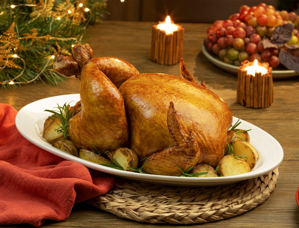 Ave Millenium Ad´oro Assada ao Molho de Laranja e Ervas: A Estrela da Sua Ceia de Natal