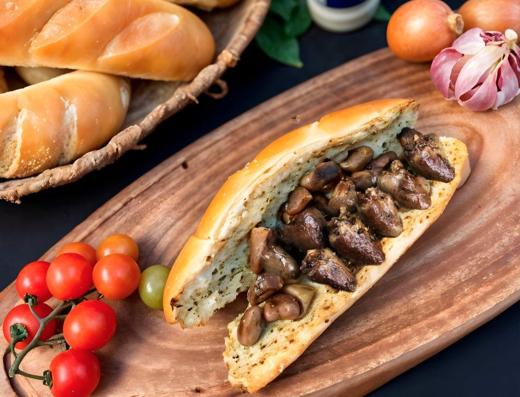 Pão de Alho com Recheio de Coração de Frango Ad'oro na Air Fryer