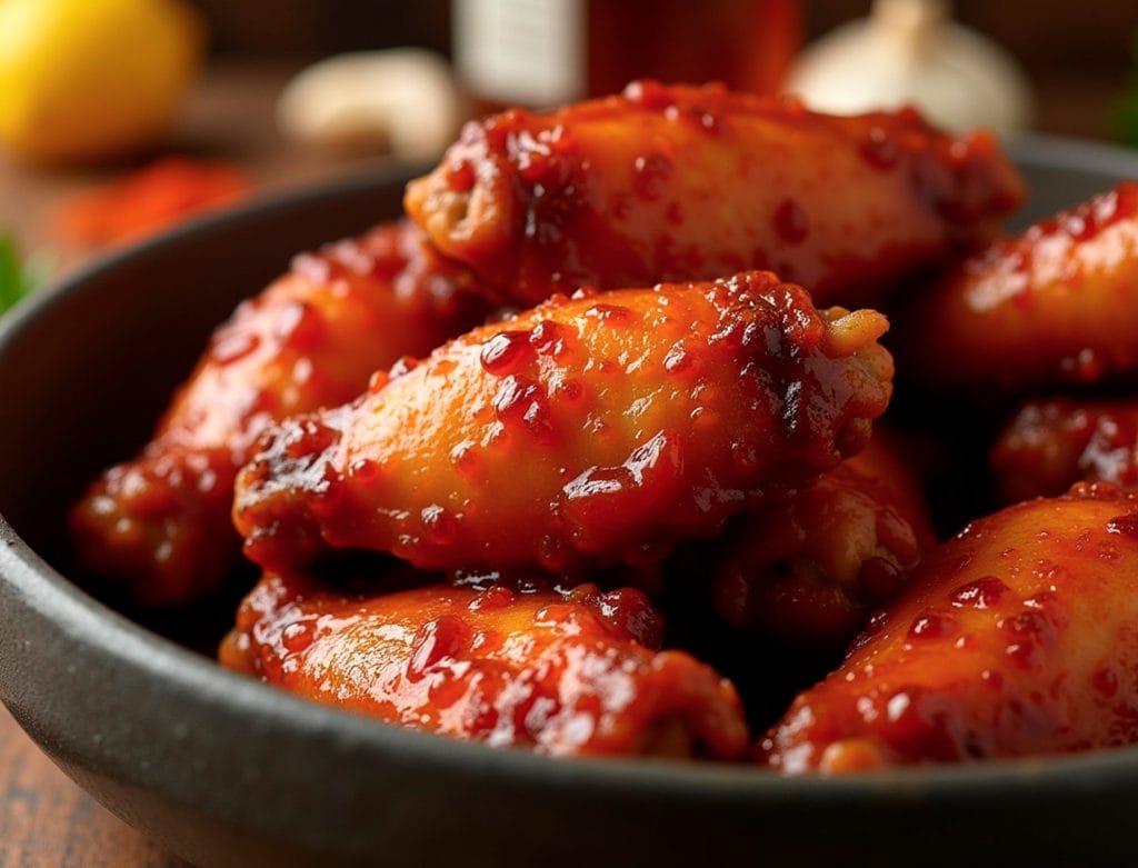 Asinhas de Frango Ad´oro com Molho Barbecue na Air Fryer