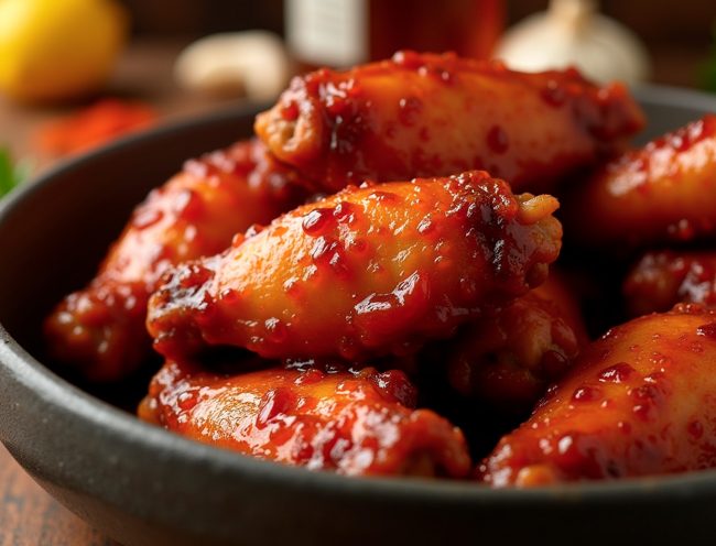 blog__0003_17. Asinhas de Frango Ad´oro com Molho Barbecue na Air Fryer