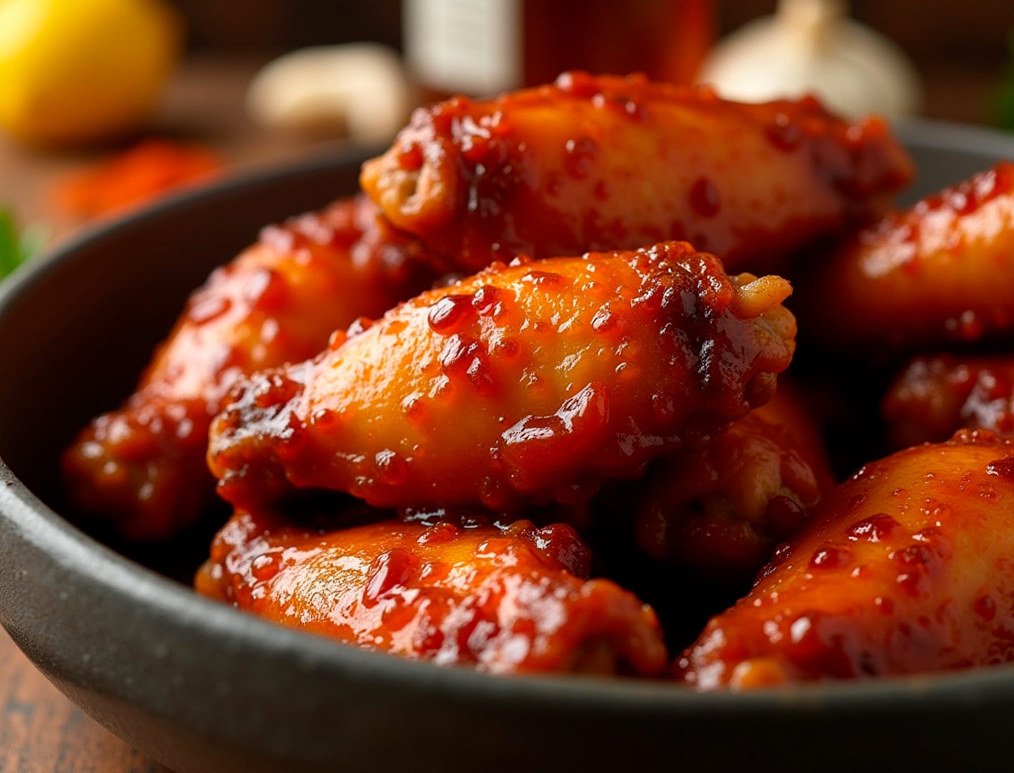 blog__0003_17. Asinhas de Frango Ad´oro com Molho Barbecue na Air Fryer