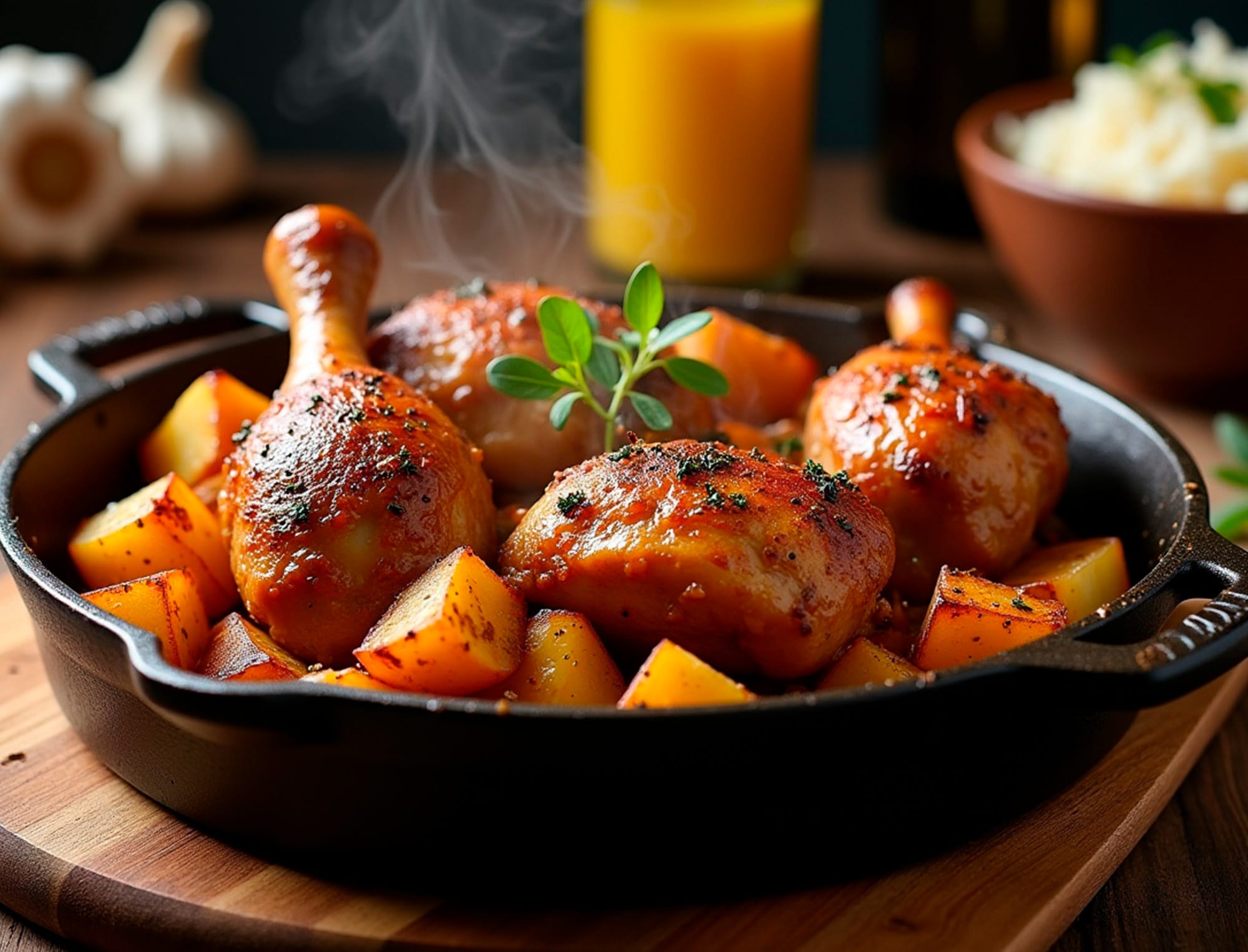 blog__0018_2. Coxa e Sobrecoxa Assada no Forno