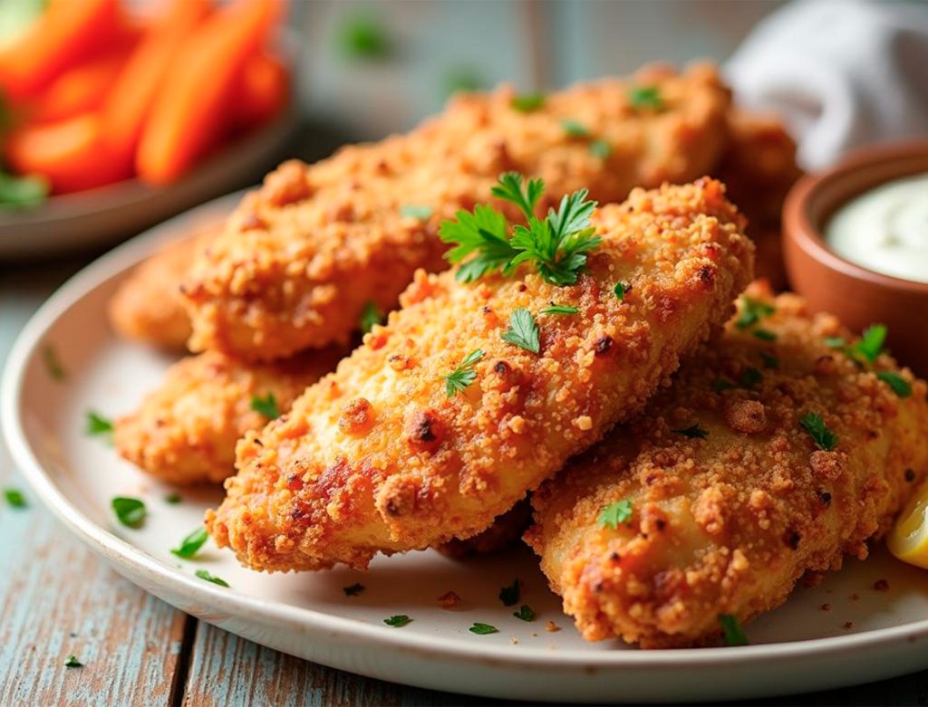 Filé de Frango Ad'oro Empanado com Aveia na Air Fryer: Crocância Saudável e Sabor Irresistível