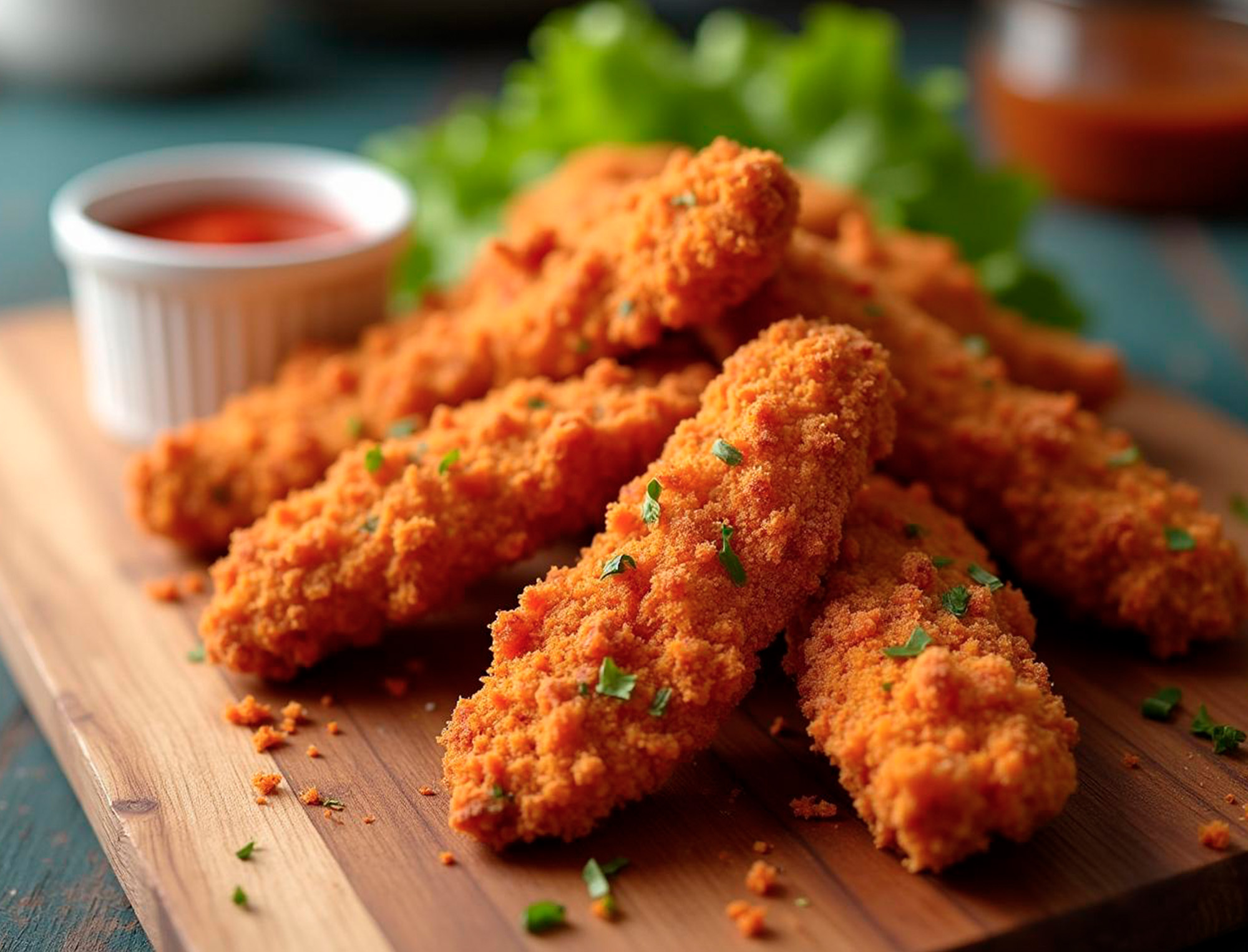 Tiras de Frango Ad'oro Empanadas com Especiarias