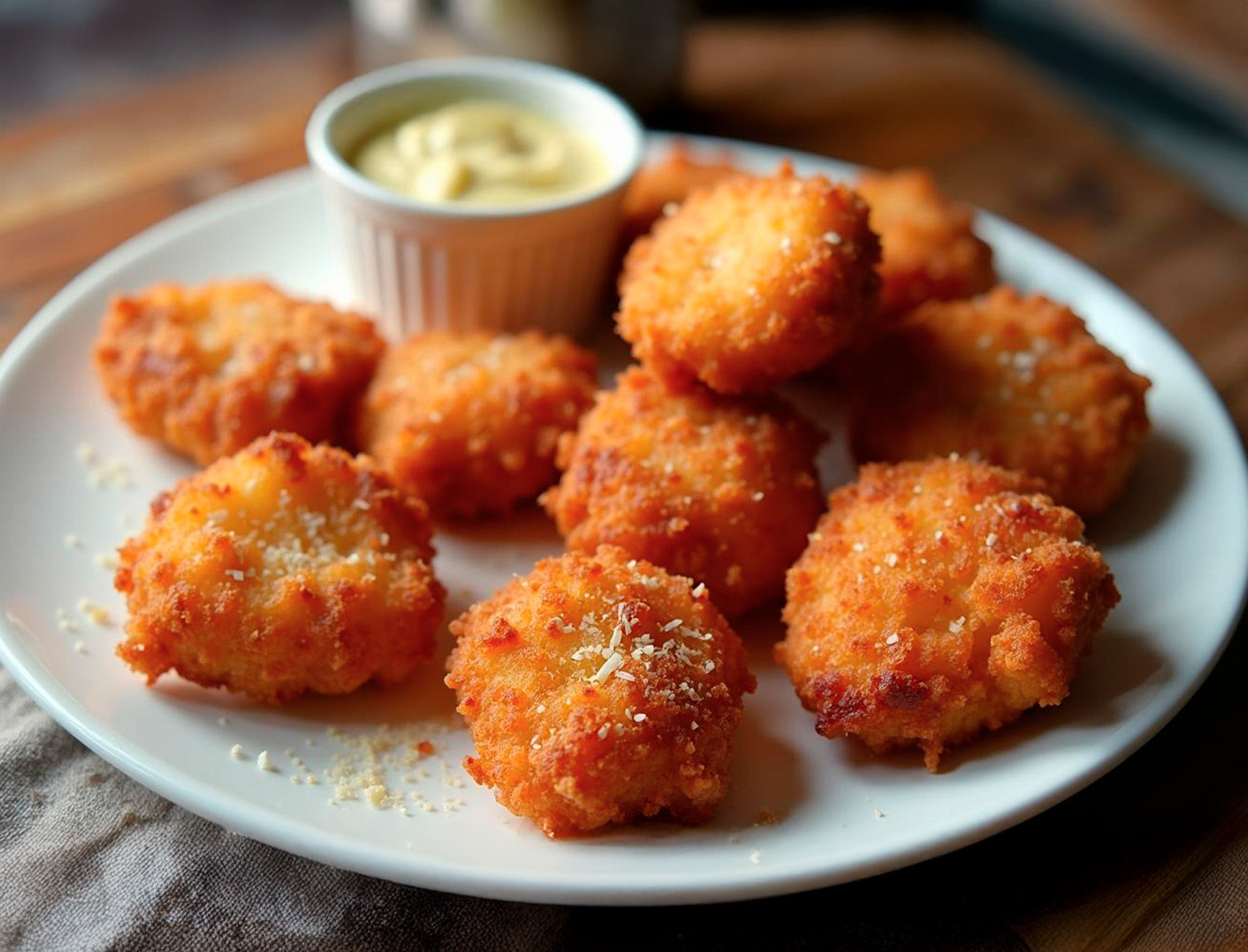 Nuggets de Frango Ad'oro Caseiros com Parmesão