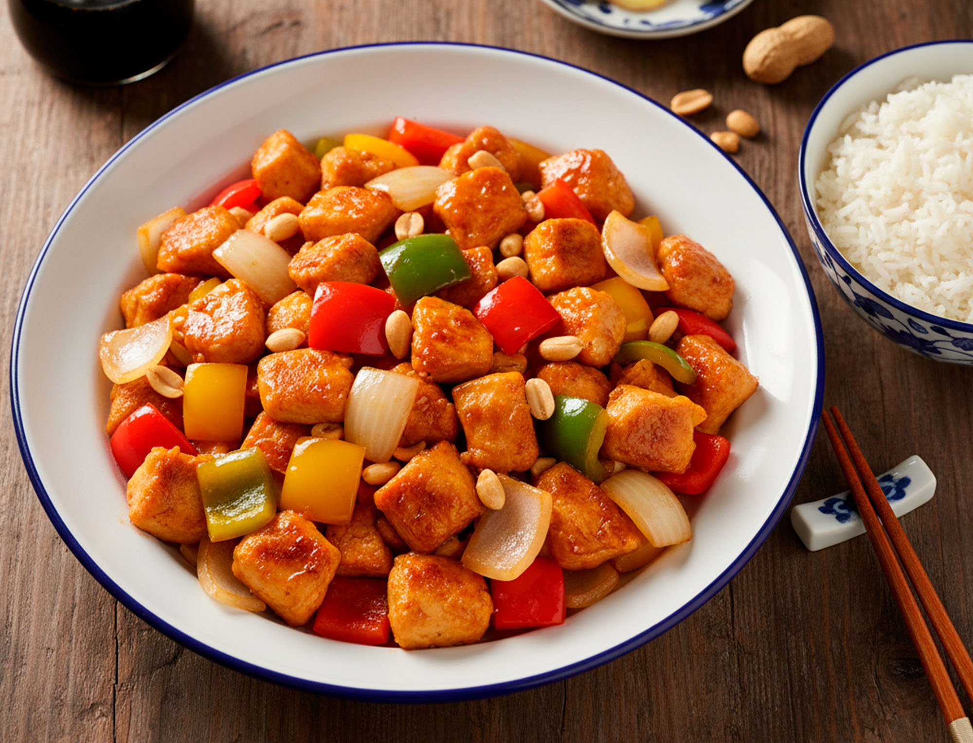 Frango Xadrez com Filezinho Sassami Ad’oro e Mix de Pimentões – O Clássico Oriental com a Praticidade que Você Precisa!