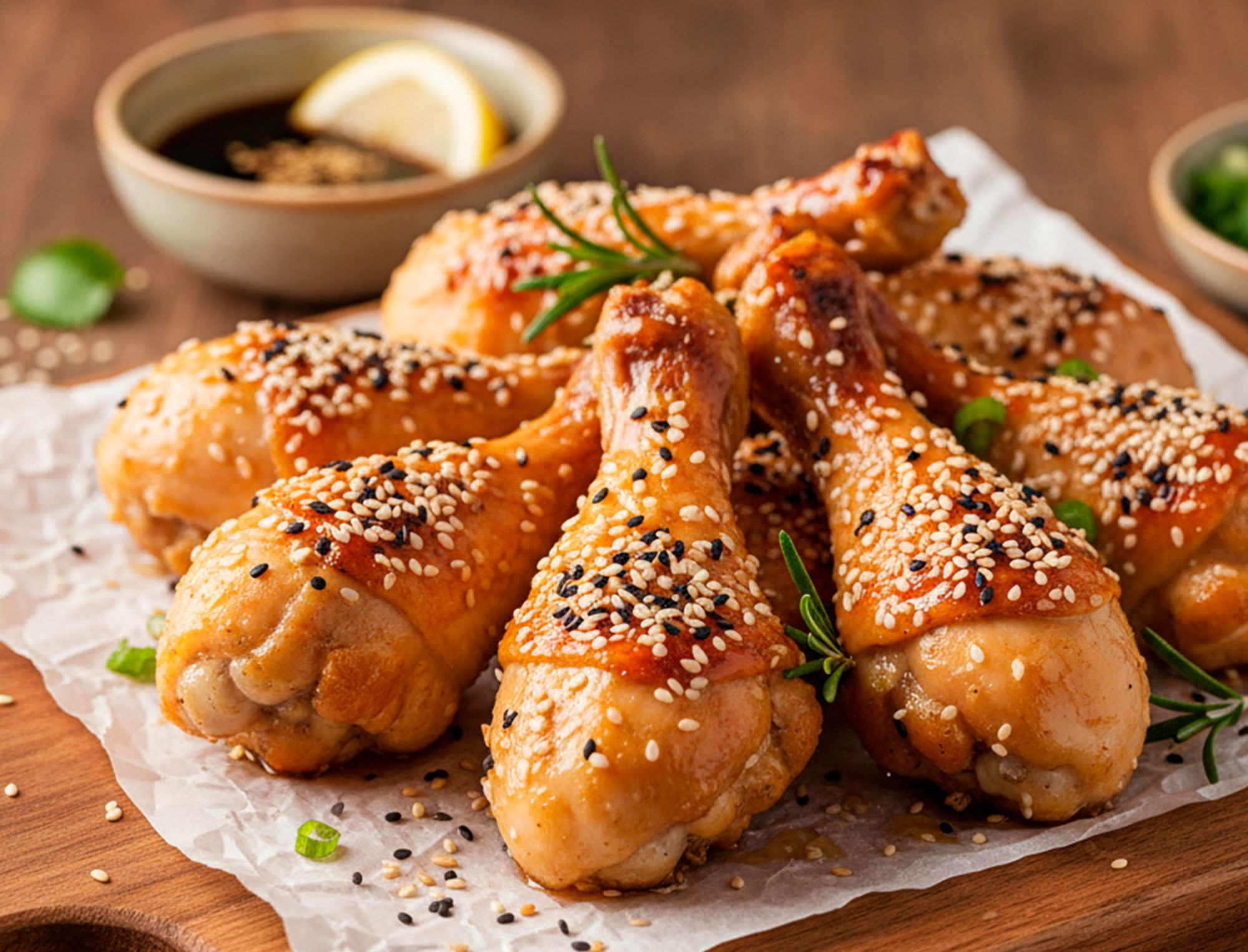 Coxinha das Asas Temperada Ad'oro com Crosta de Gergelim – O Petisco Crocante e Saudável que Vai Surpreender Seus Convidados!